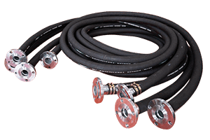 FLANGED RUBBER HOSE