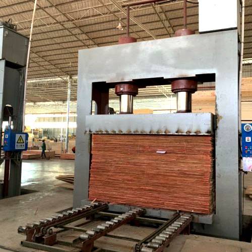 Plywood press industry