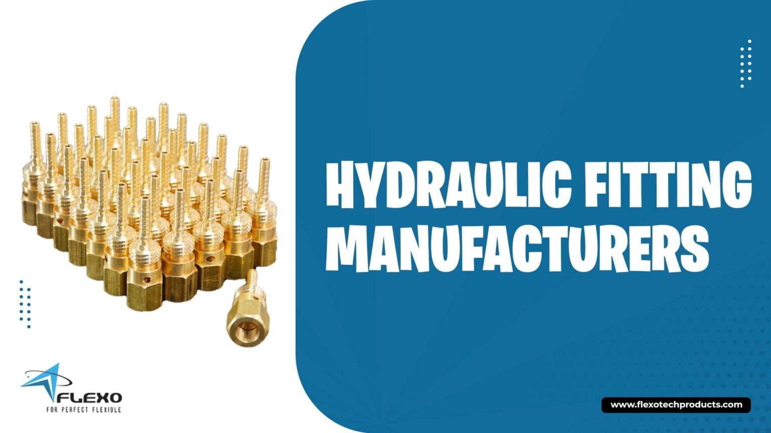 Hydraulic fitting manufacturers Flexotech Bangalore